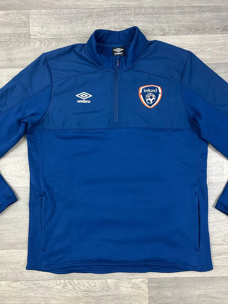Umbro Ireland Half Zip Fleece Jumper Mens XL - Image 2