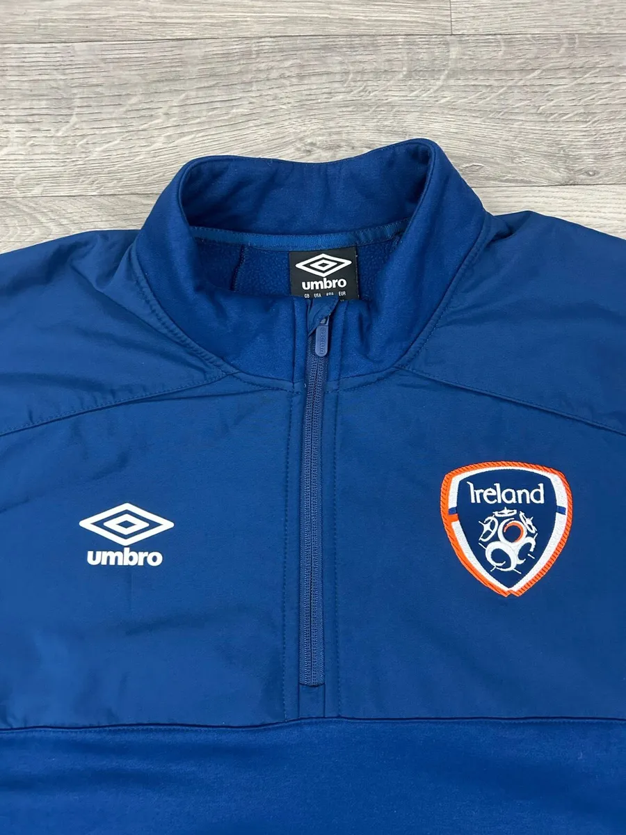 Umbro Ireland Half Zip Fleece Jumper Mens XL - Image 3