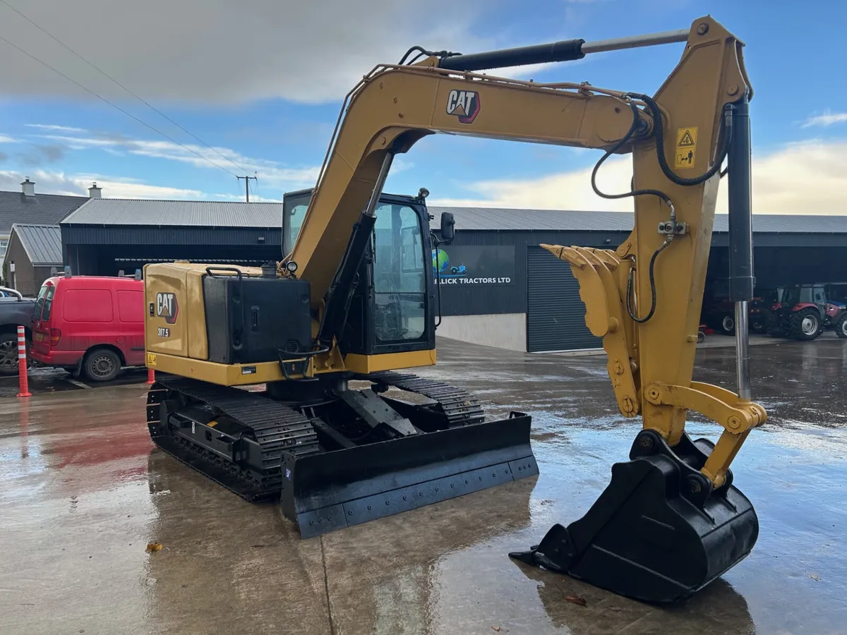 2022 Caterpillar 307.5 C/W Thumb Grab - Image 2