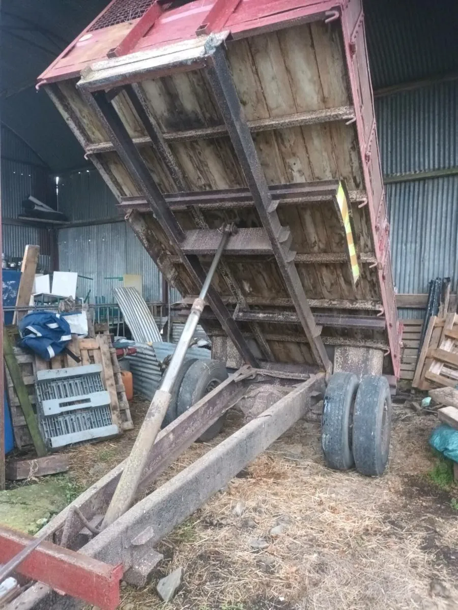 Tipping trailer 12'6"×7' - Image 3