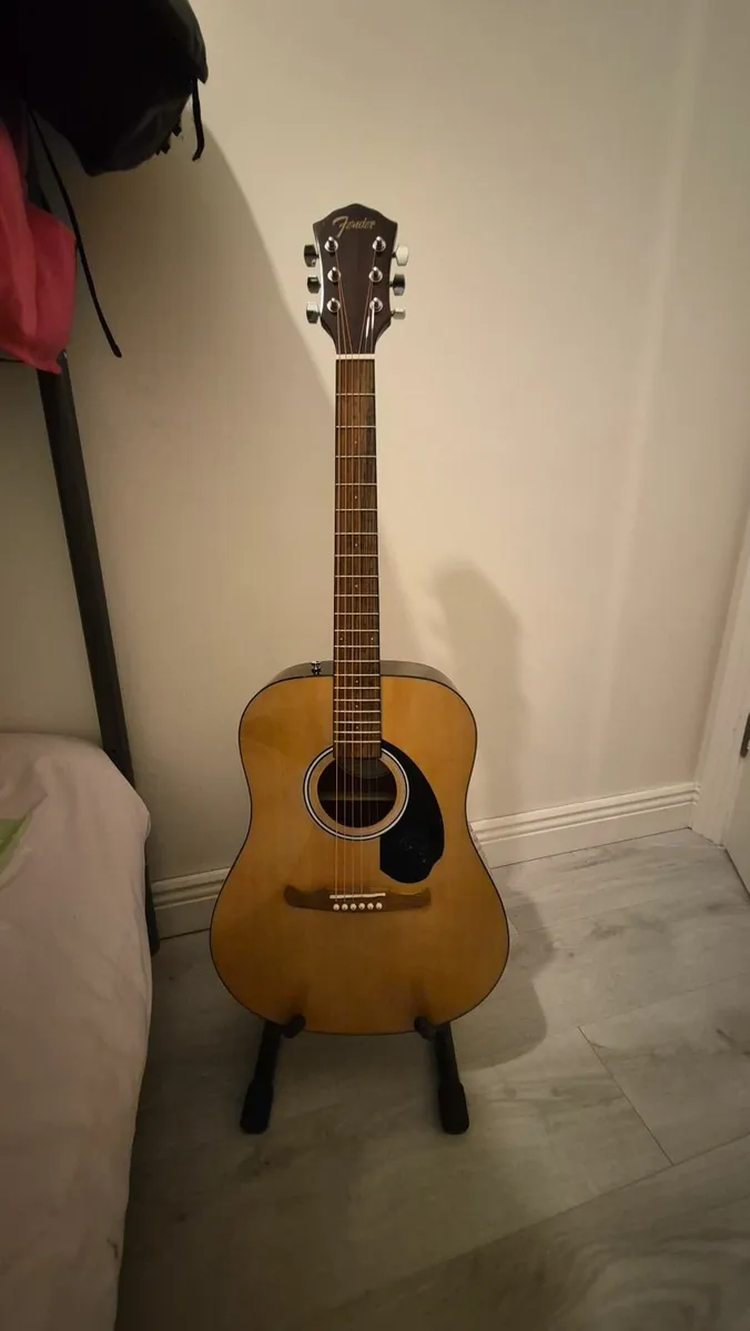 Fender FA-125 Acoustic Guitar - Image 3