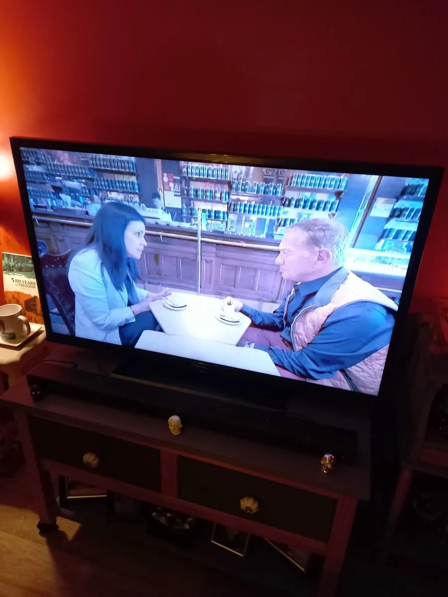 Tumble dryer and TV - Image 1