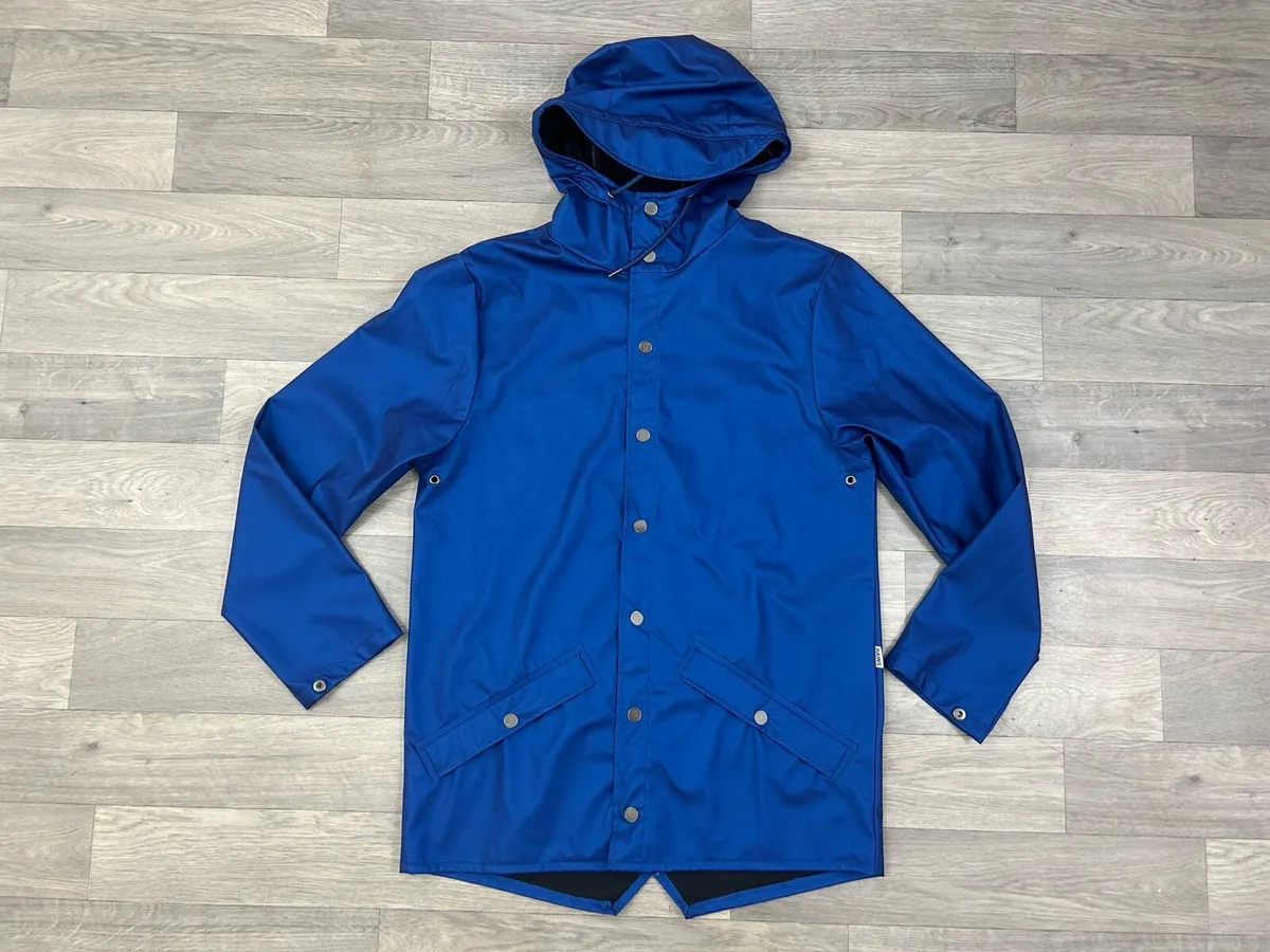 Rains Waterproof Rain Jacket Mens XS - Image 1