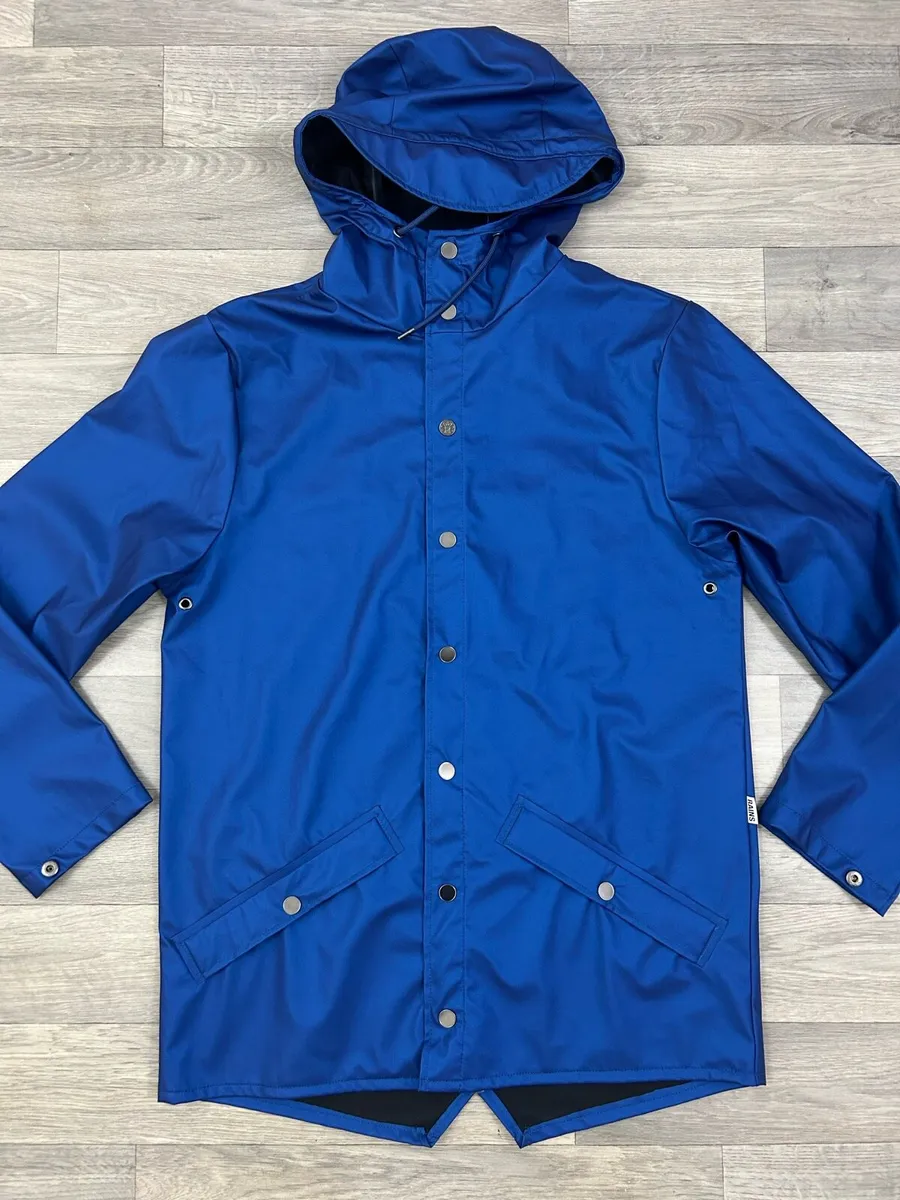 Rains Waterproof Rain Jacket Mens XS - Image 2