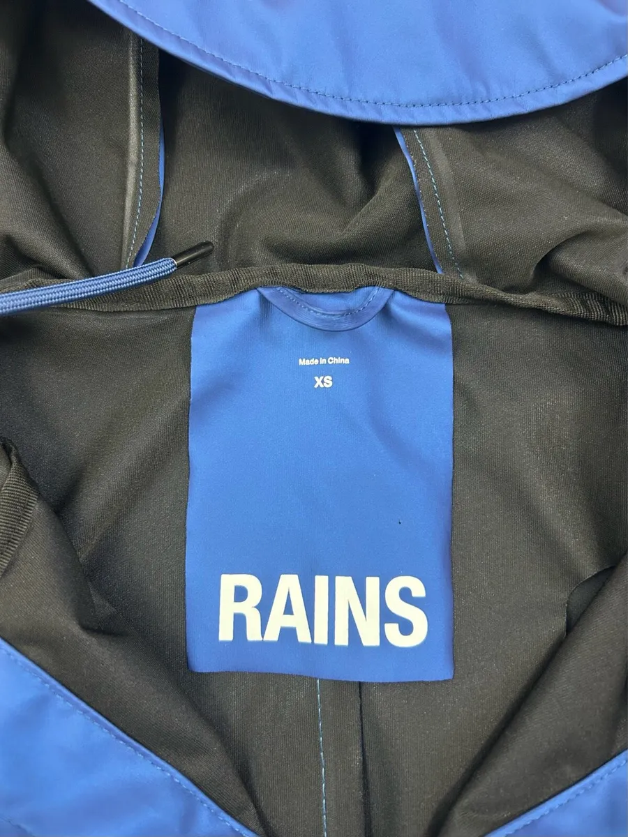 Rains Waterproof Rain Jacket Mens XS - Image 4