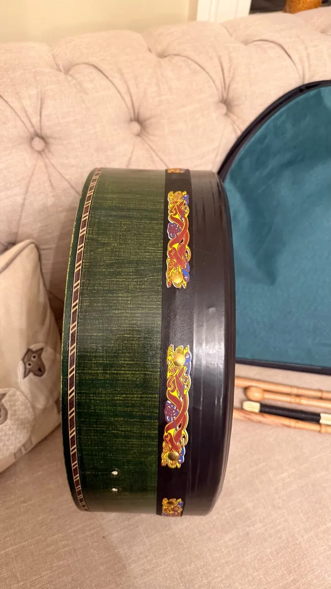 Bodhrán - 15 inch tunable Michael Vignoles - Image 2