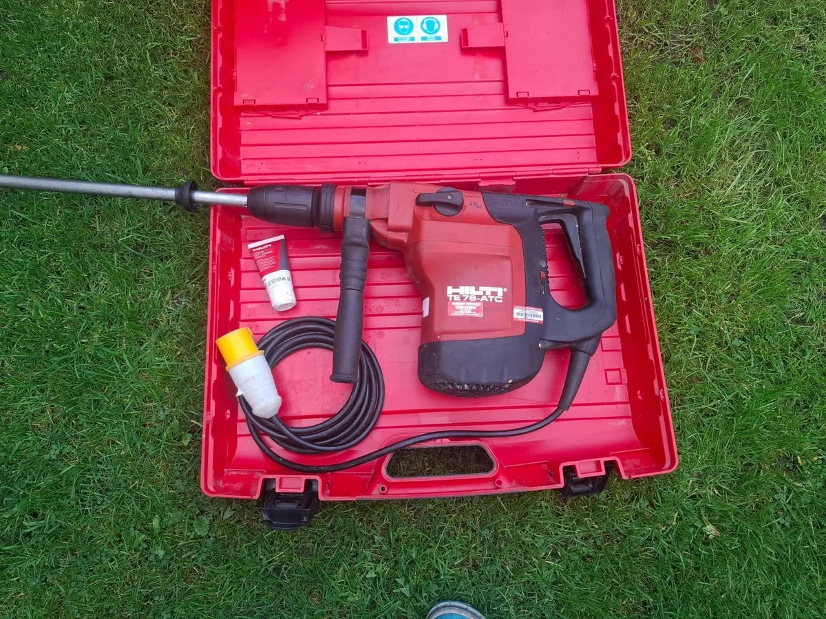 HILTI TE76ATC/warranty 6-months /receipt/serviced - Image 1