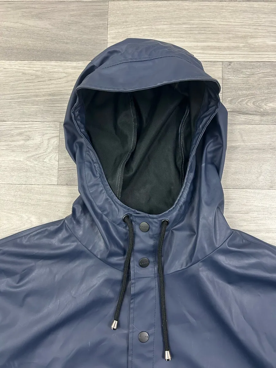 Rains Waterproof Rain Jacket Mens M/L - Image 4