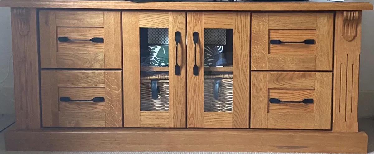 Tv Table and book case - Image 1