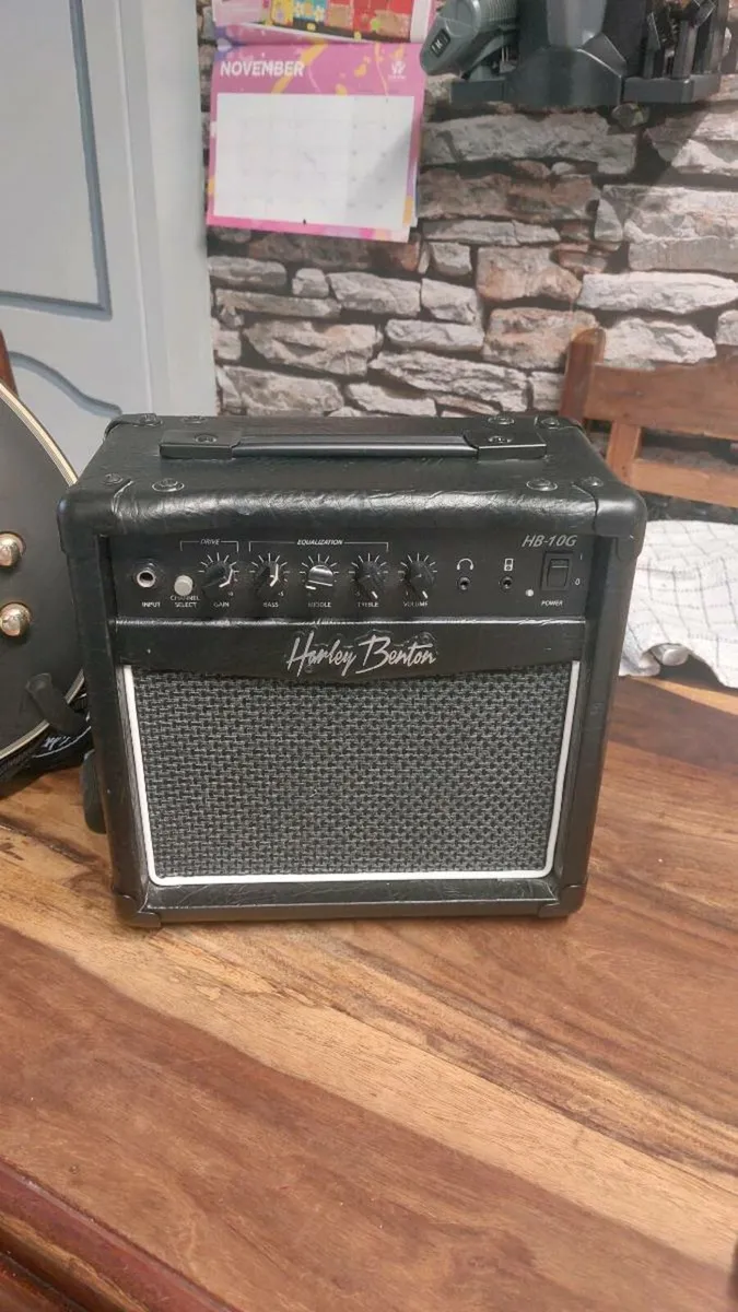 Harvey benton guitar - Image 4