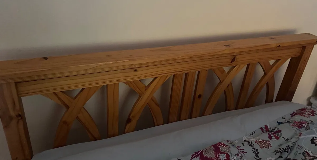 Double bed frame - Image 1