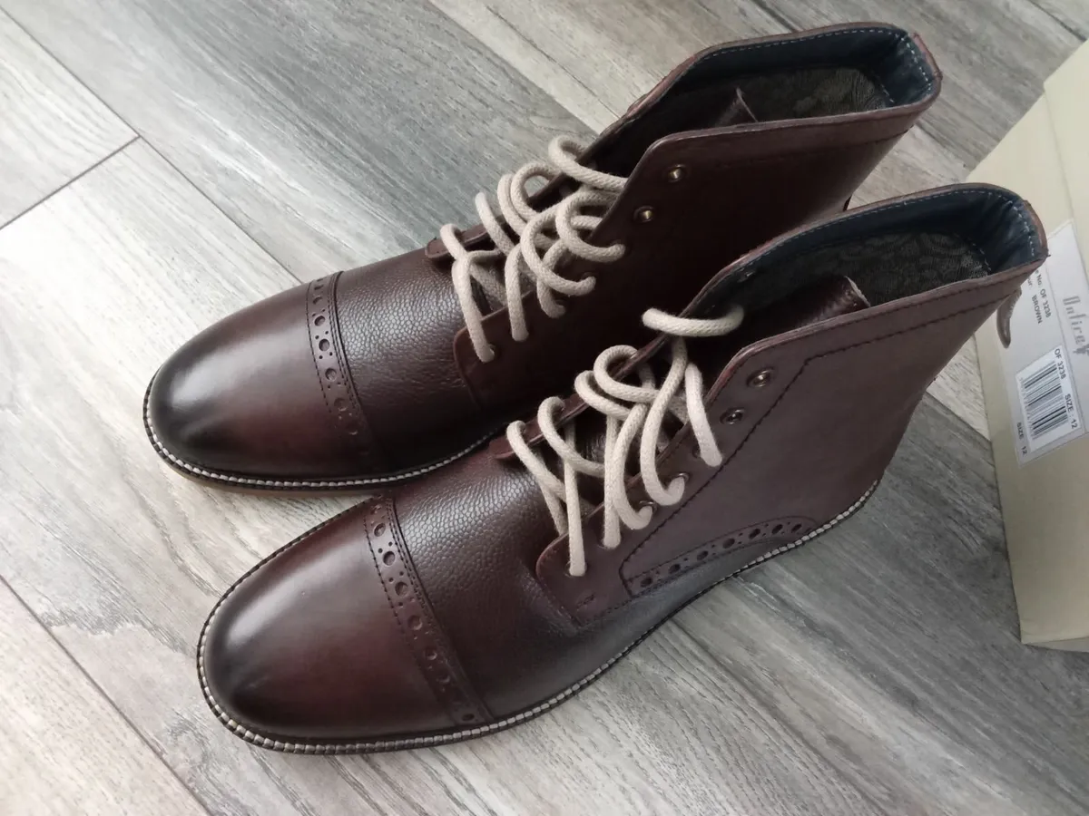 (New) Onfire Brand Mens Textured Boots - Image 1