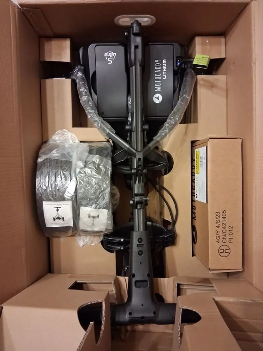 Golf Battery Trolly New - Image 1