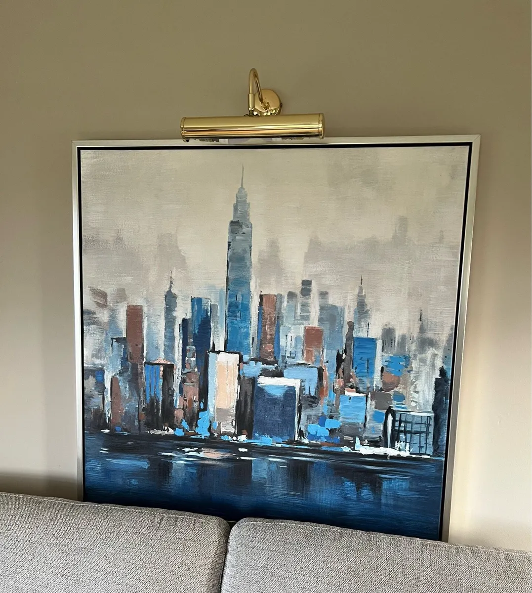 Cityscape Canvas Painting - Image 2