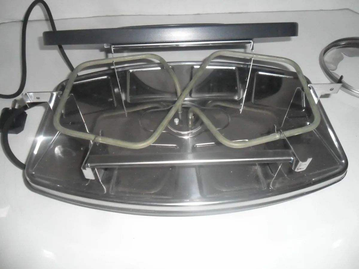 raclette grill with natural stone - Image 2