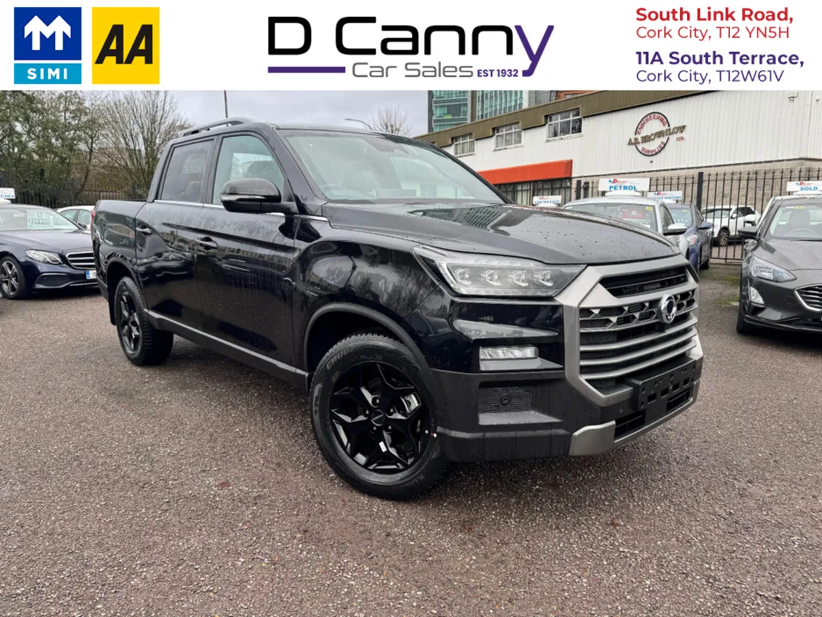 KGM Musso 2.2 pickup 5 seater commercial 4wd 200 B - Image 1