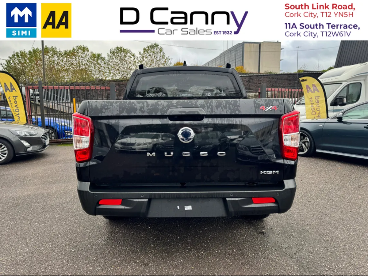 KGM Musso 2.2 pickup 5 seater commercial 4wd 200 B - Image 3