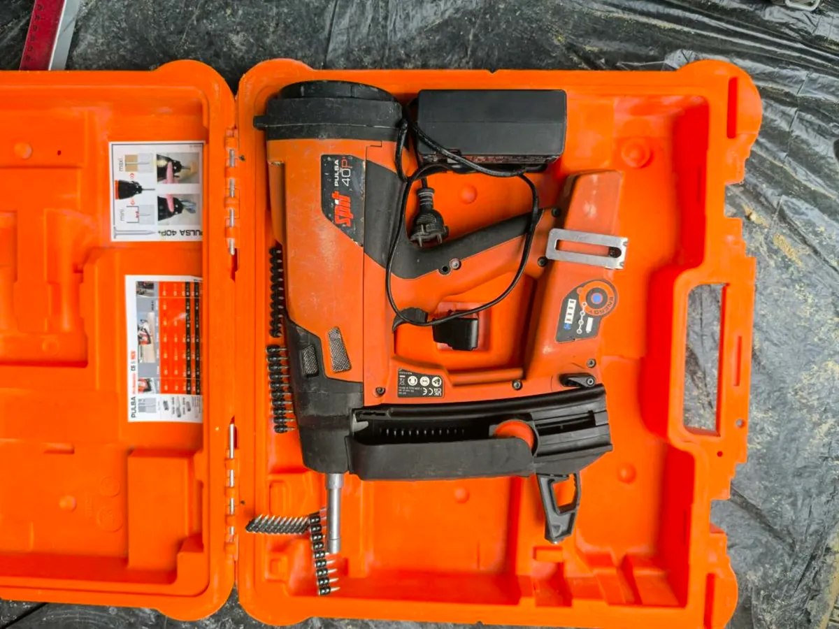Spit Pulsa 40P+ Cordless steel  Nailer 15-40 mm - Image 3