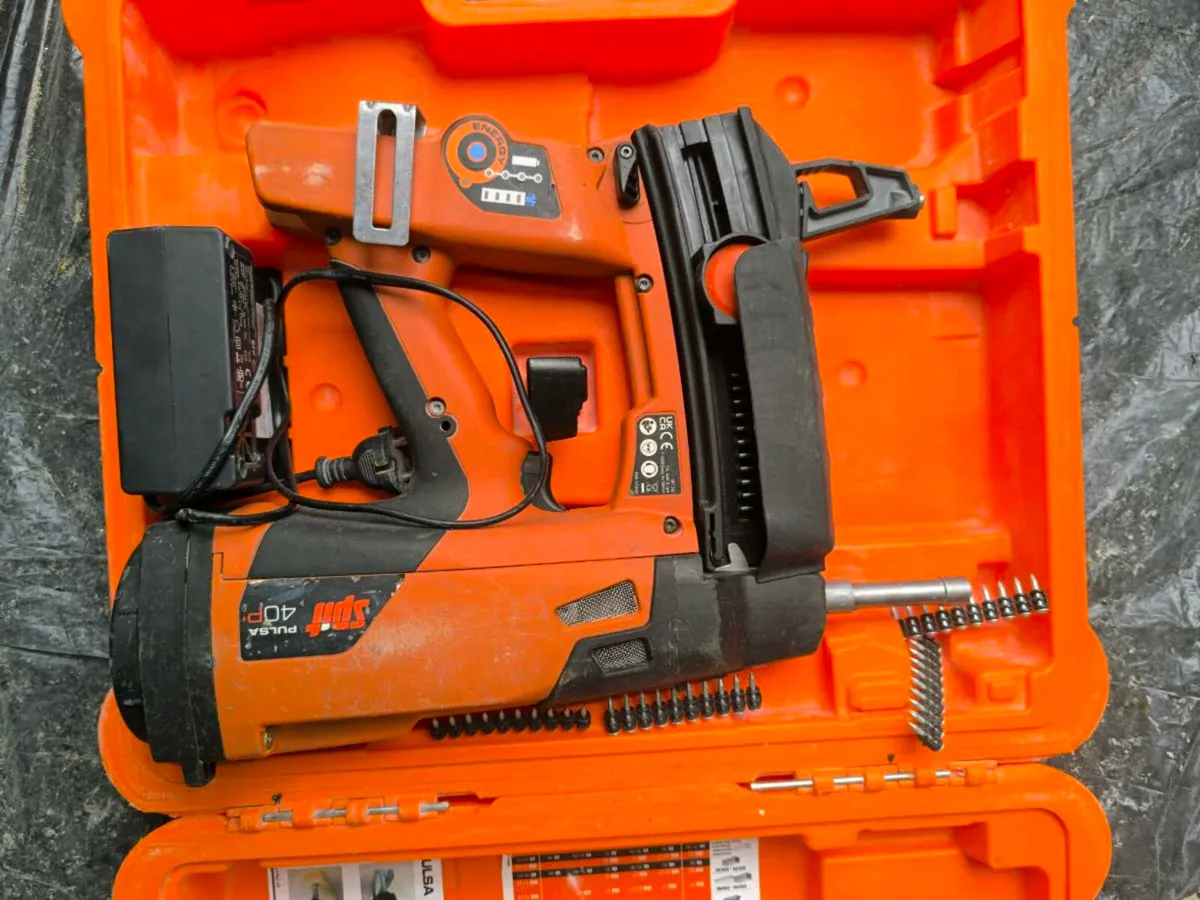 Spit Pulsa 40P+ Cordless steel  Nailer 15-40 mm - Image 4