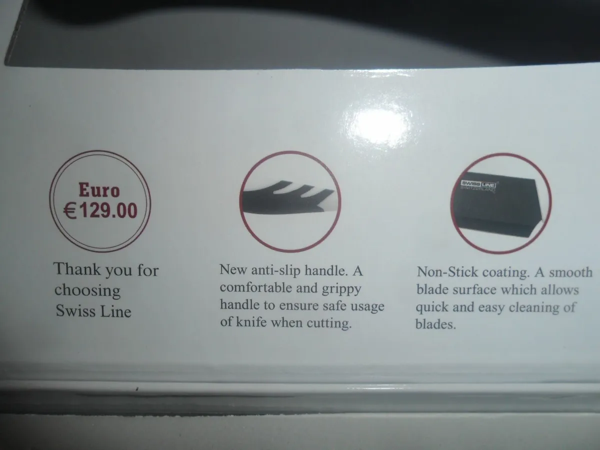 SWISS LINE Stainless Steel 5 Pcs - Knife set - Image 4