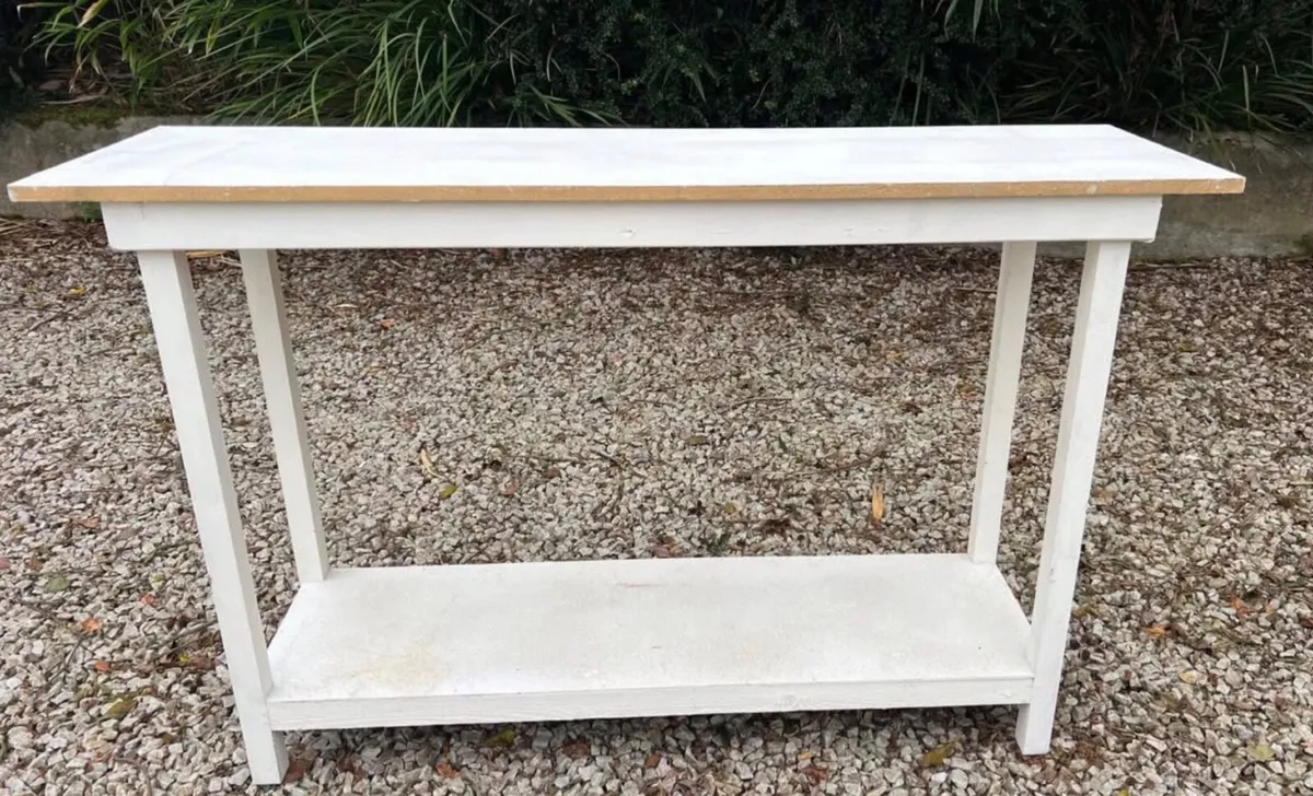 Hand made wooden display tables - Image 1