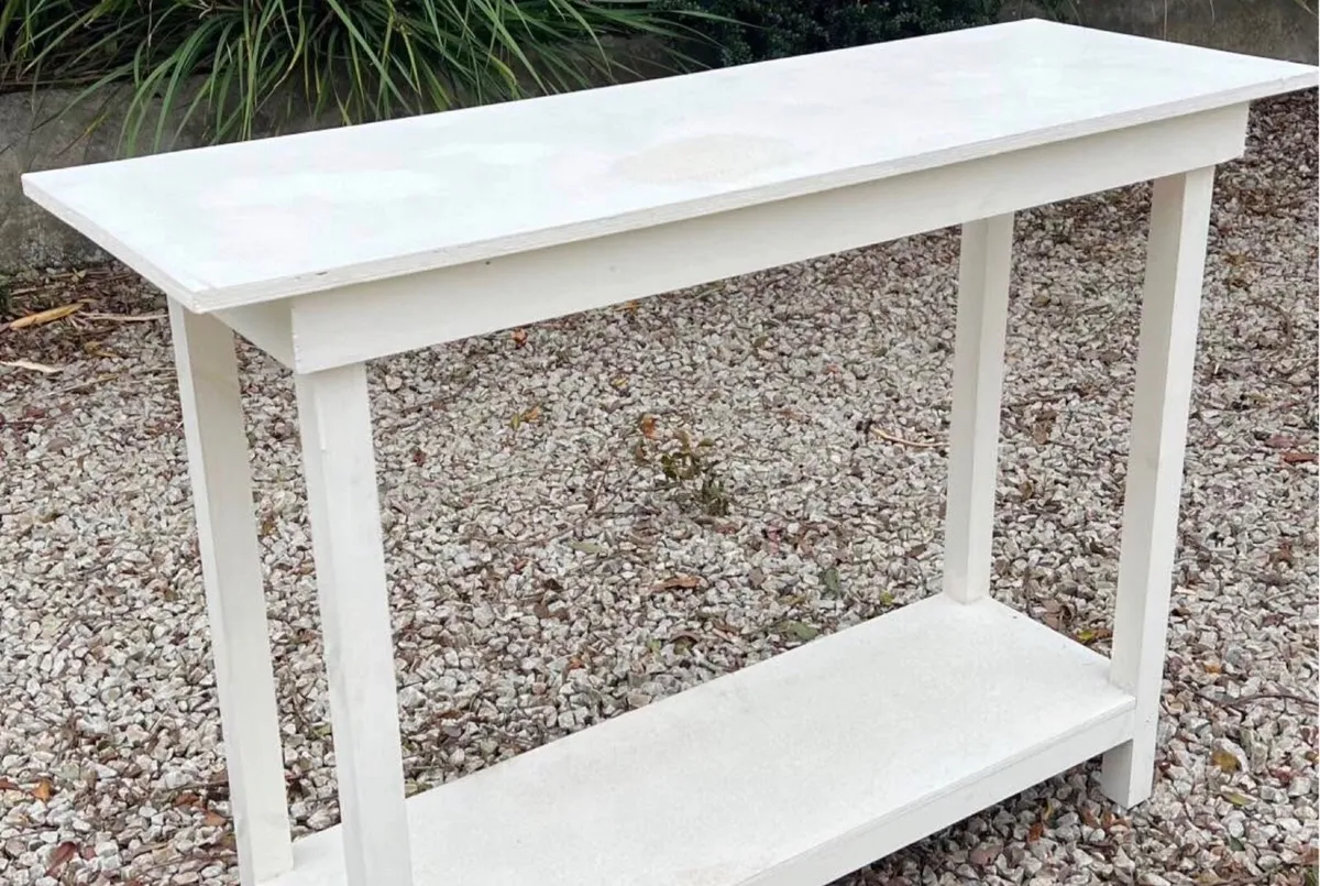 Hand made wooden display tables - Image 2