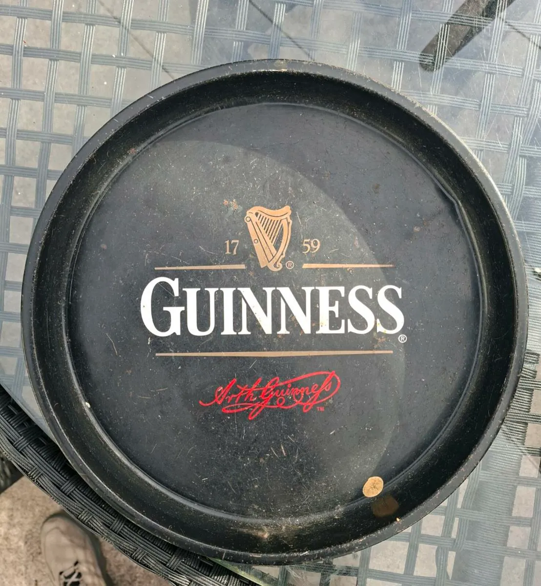 Vintage Guinness Bar Tray - Image 2