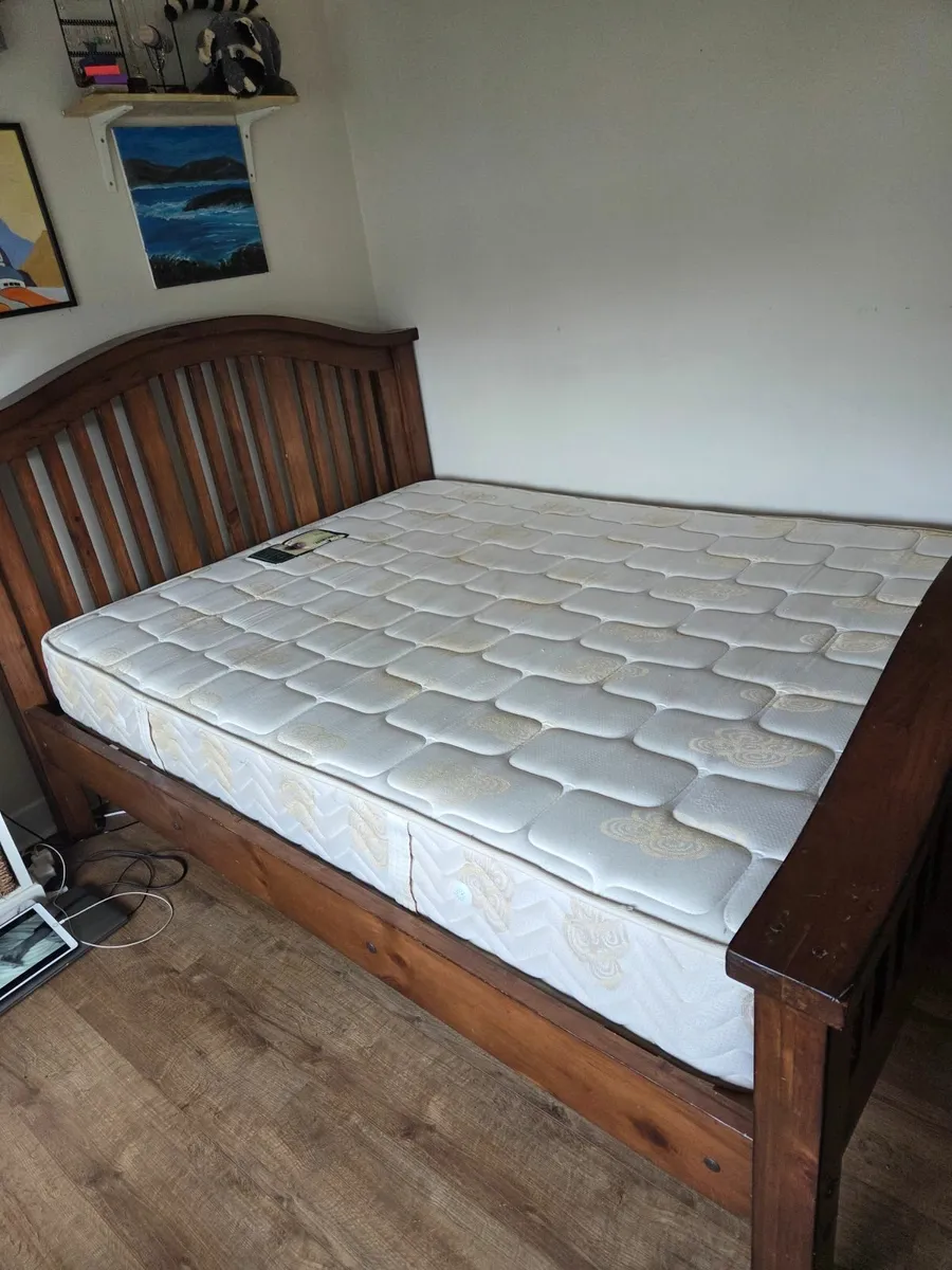 Bedframe and Matress - Image 1