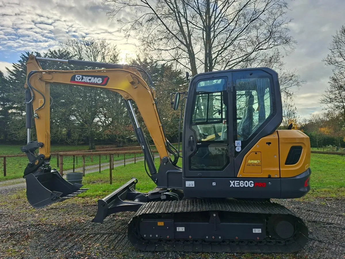 XCMG XE60G PRO Mini Digger 6ton Brand New Unused! - Image 1