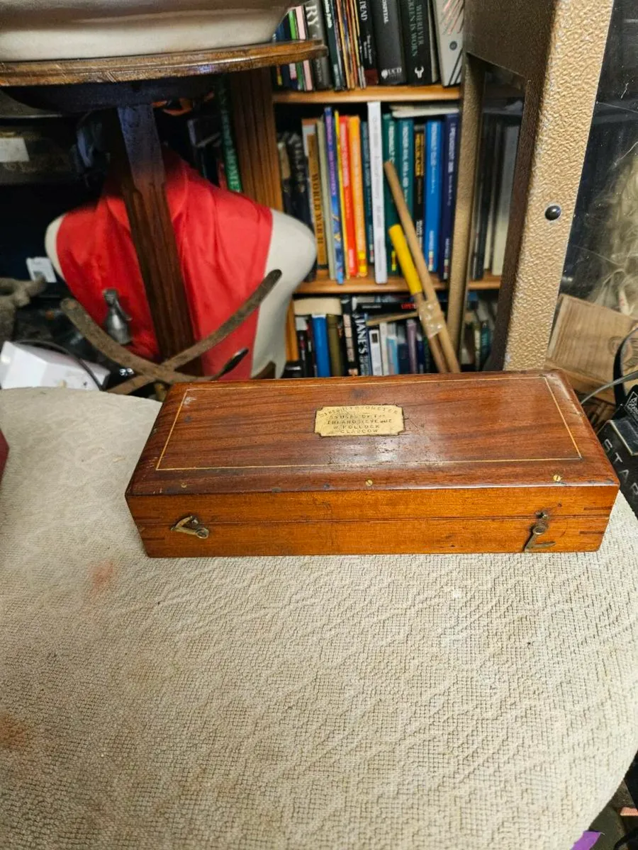 Vintage Sikes Hydrometre box - Image 1