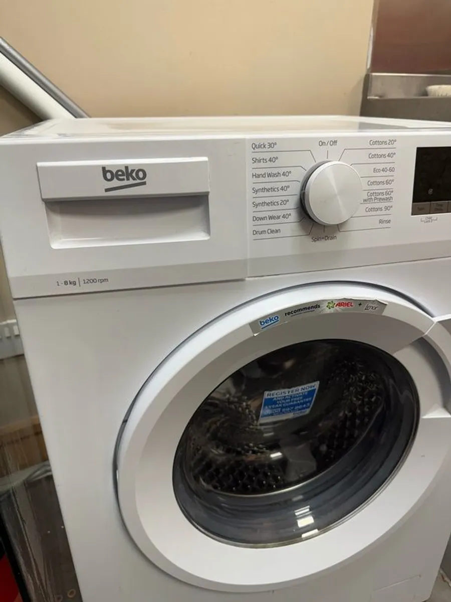 beko washing machine 8kg - Image 2