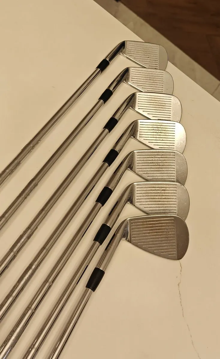 Mizuno MP63 Irons 4-PW KBS Tour Stiff shafts stand - Image 3