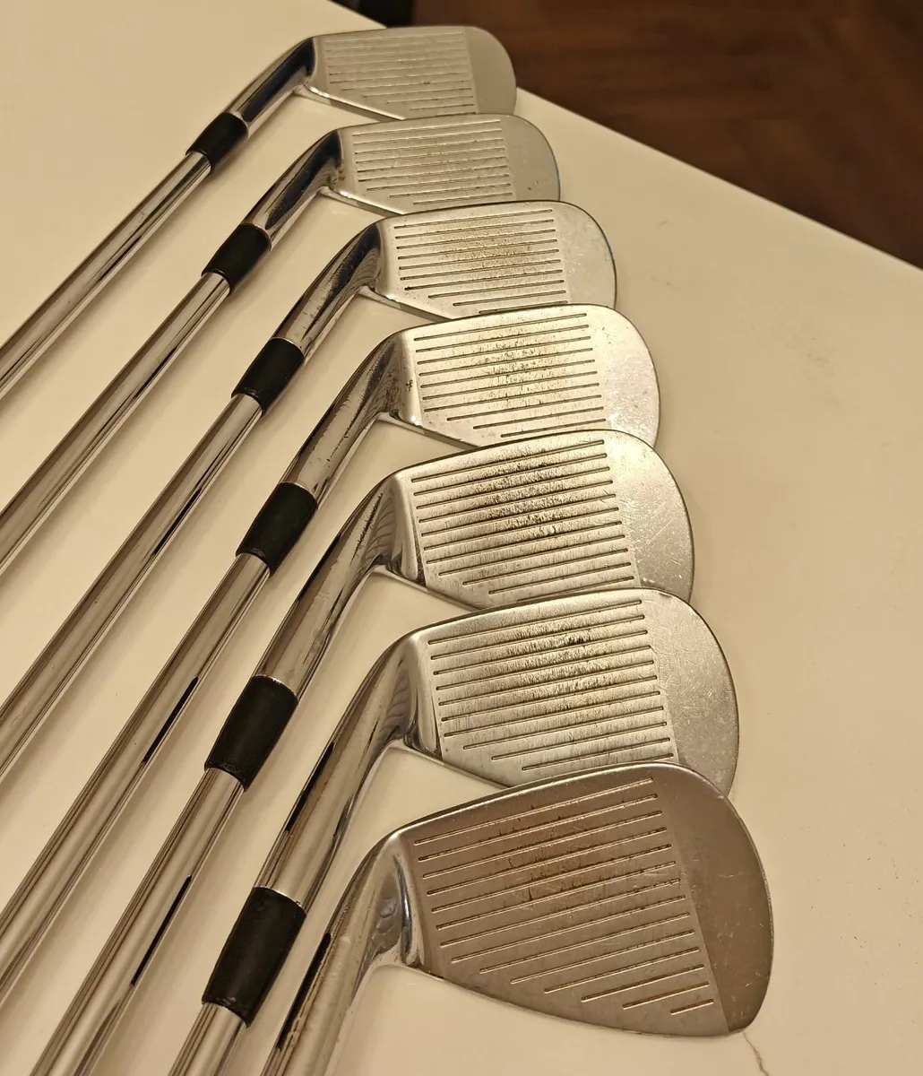 Mizuno MP63 Irons 4-PW KBS Tour Stiff shafts stand - Image 3