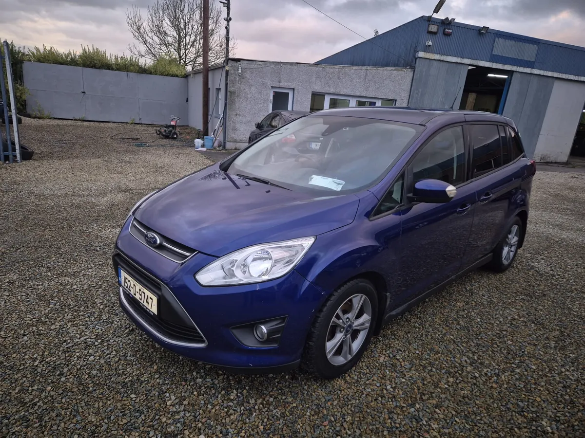 152 Grand C-Max  7 seater Dsl,low km, New NCT - Image 1