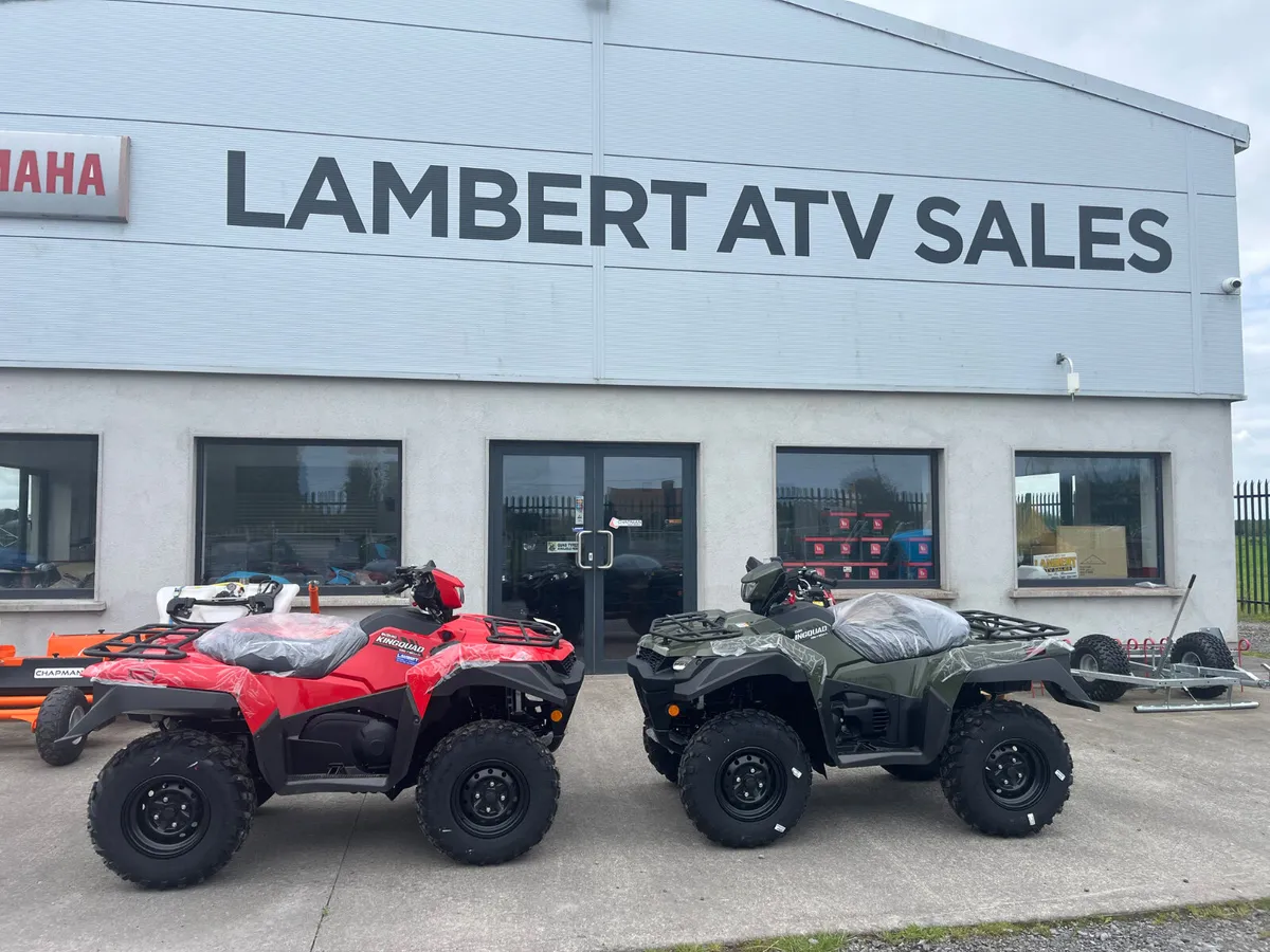 FINANCE FOR €59 PER WEEK! SUZUKI KINGQUAD - Image 4