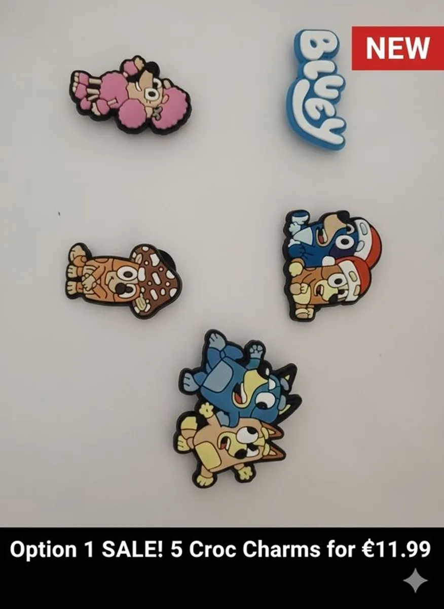 Bluey Croc Chars - Image 1
