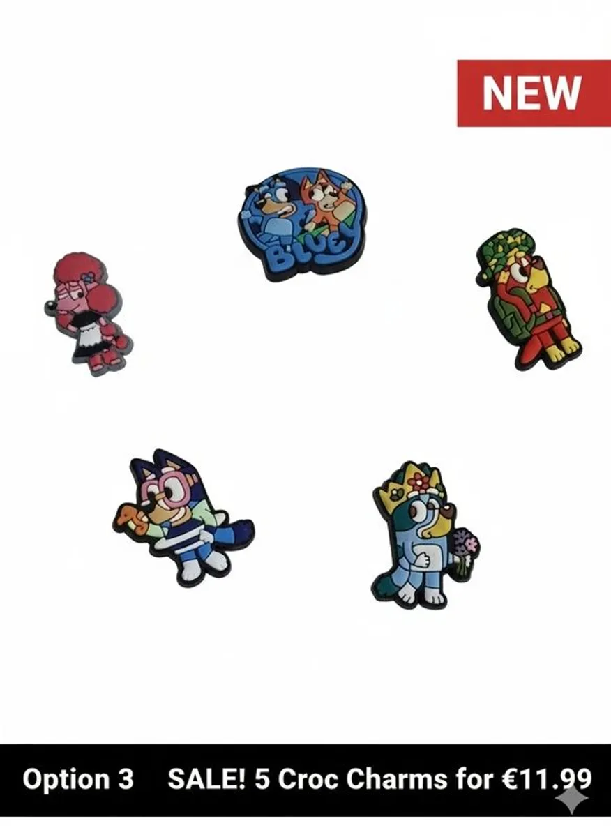 Bluey Croc Chars - Image 3