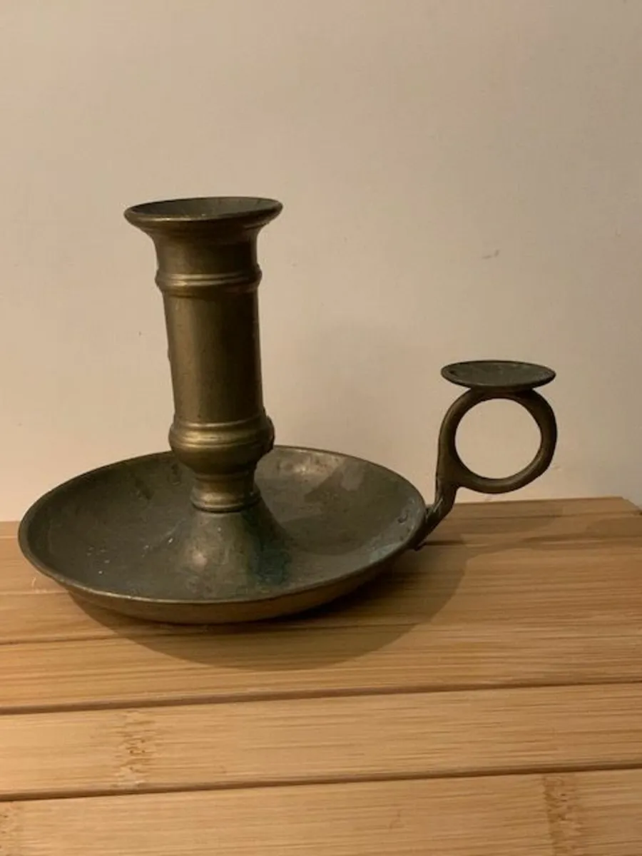 Brass Candlestick - Image 2
