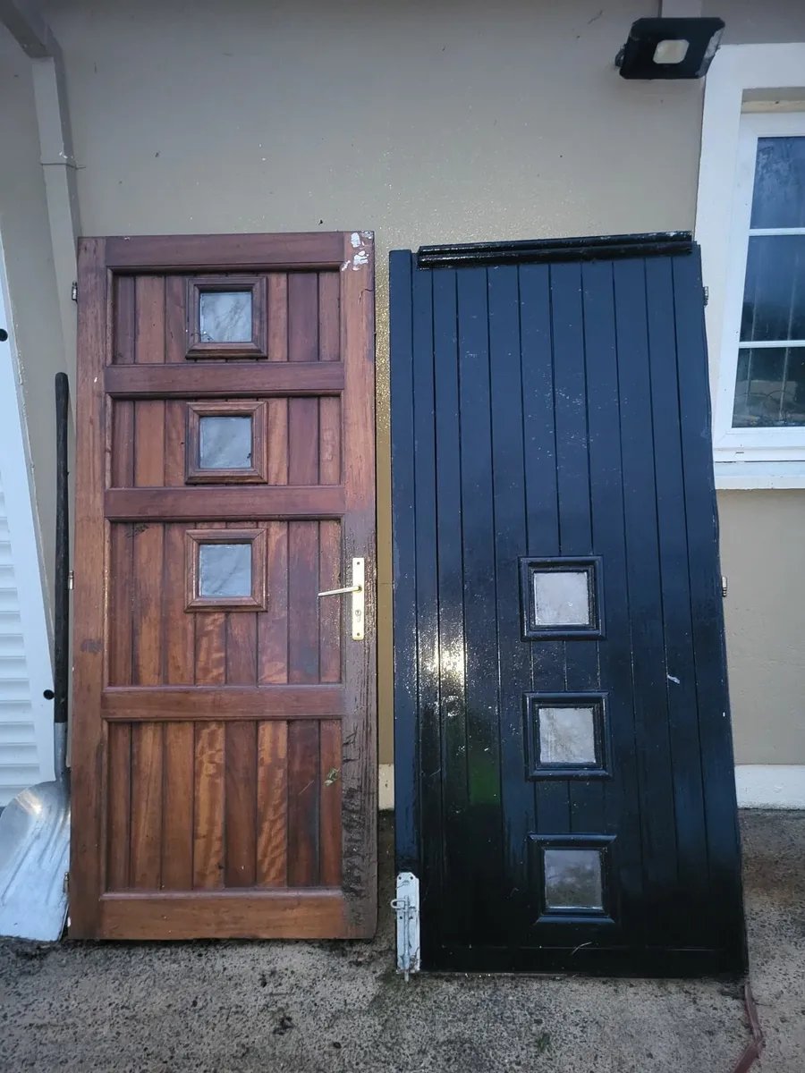 Teak doors - Image 1