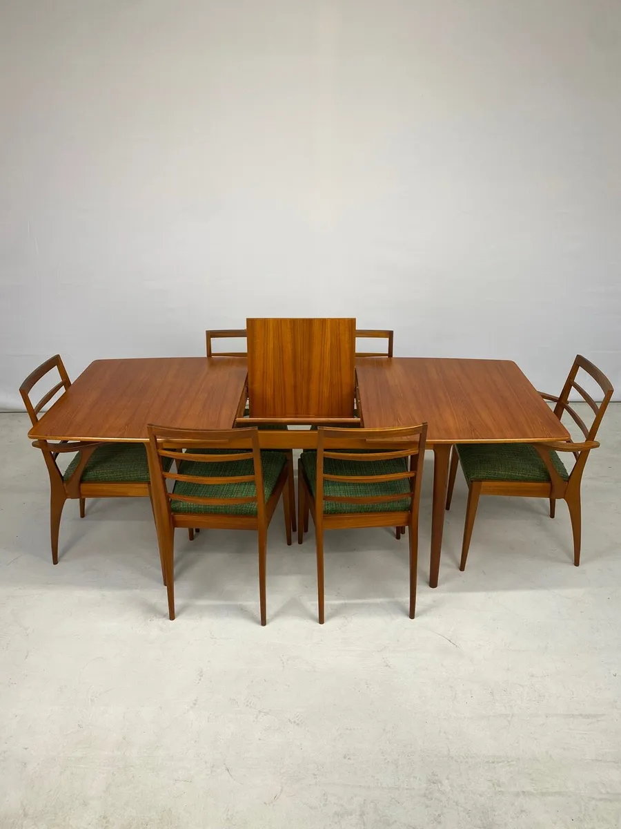 McIntosh Mid Century Teak Table & Chairs - Image 4