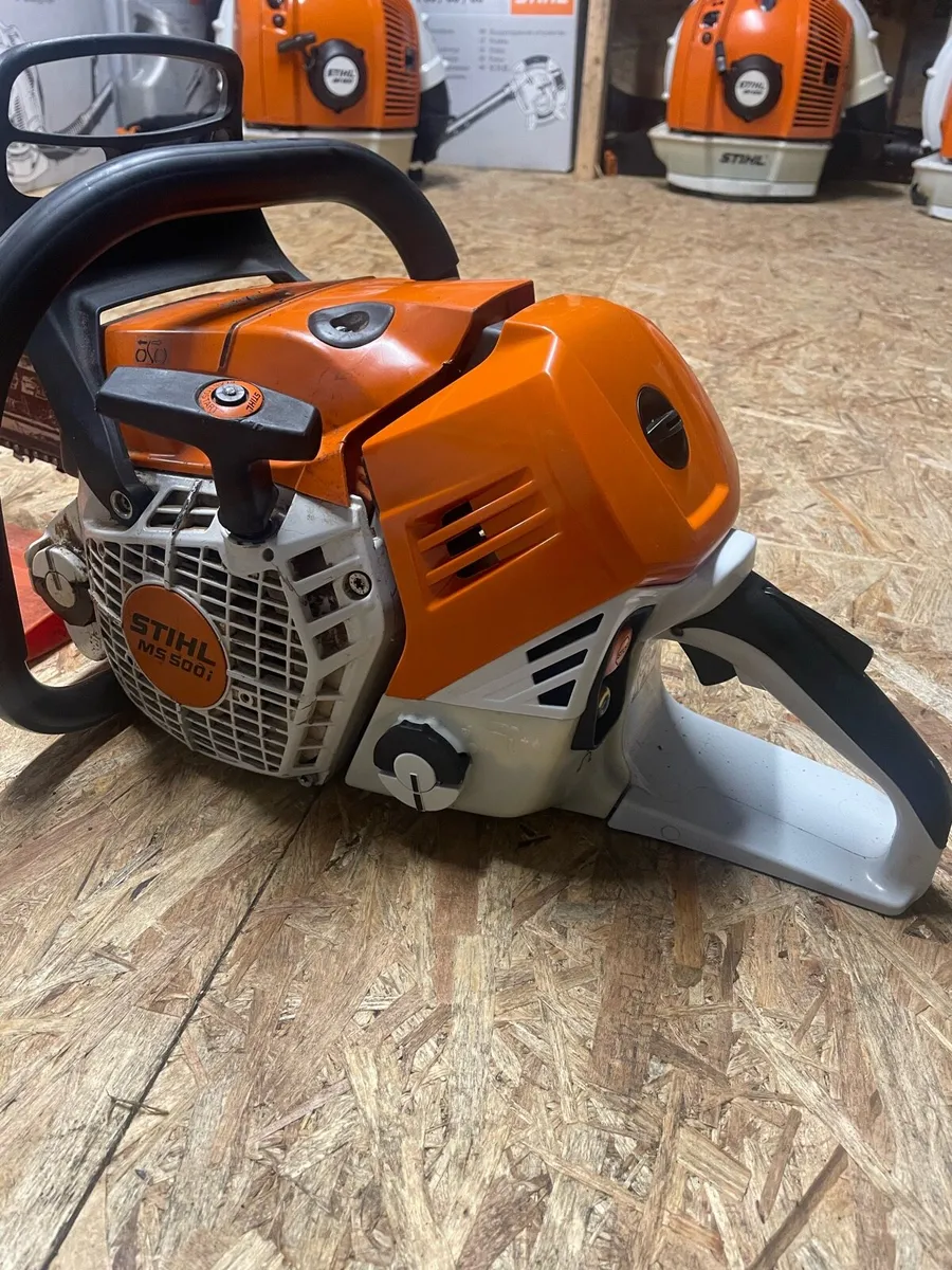 STIHL ms500i 25inch chainsaw - Image 1