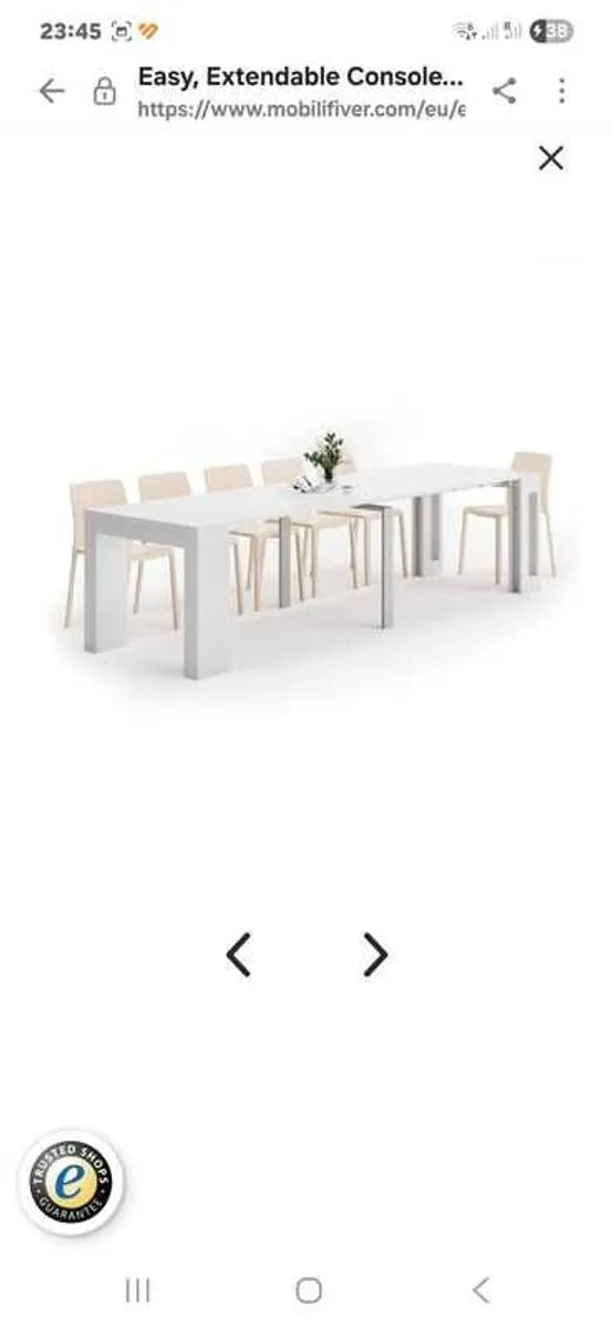 Smart console table - dining table - Image 1