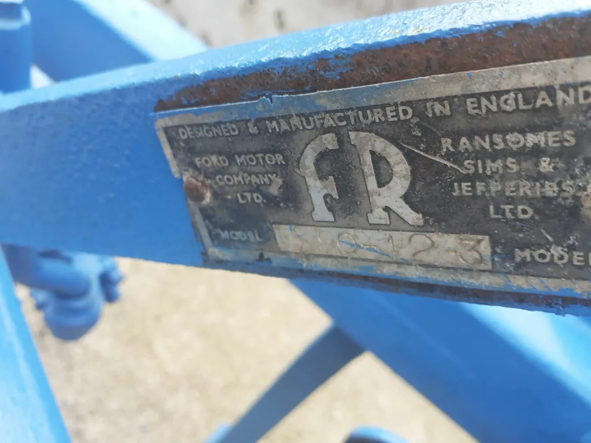 Ford Ransome 3 furrow plough - Image 2