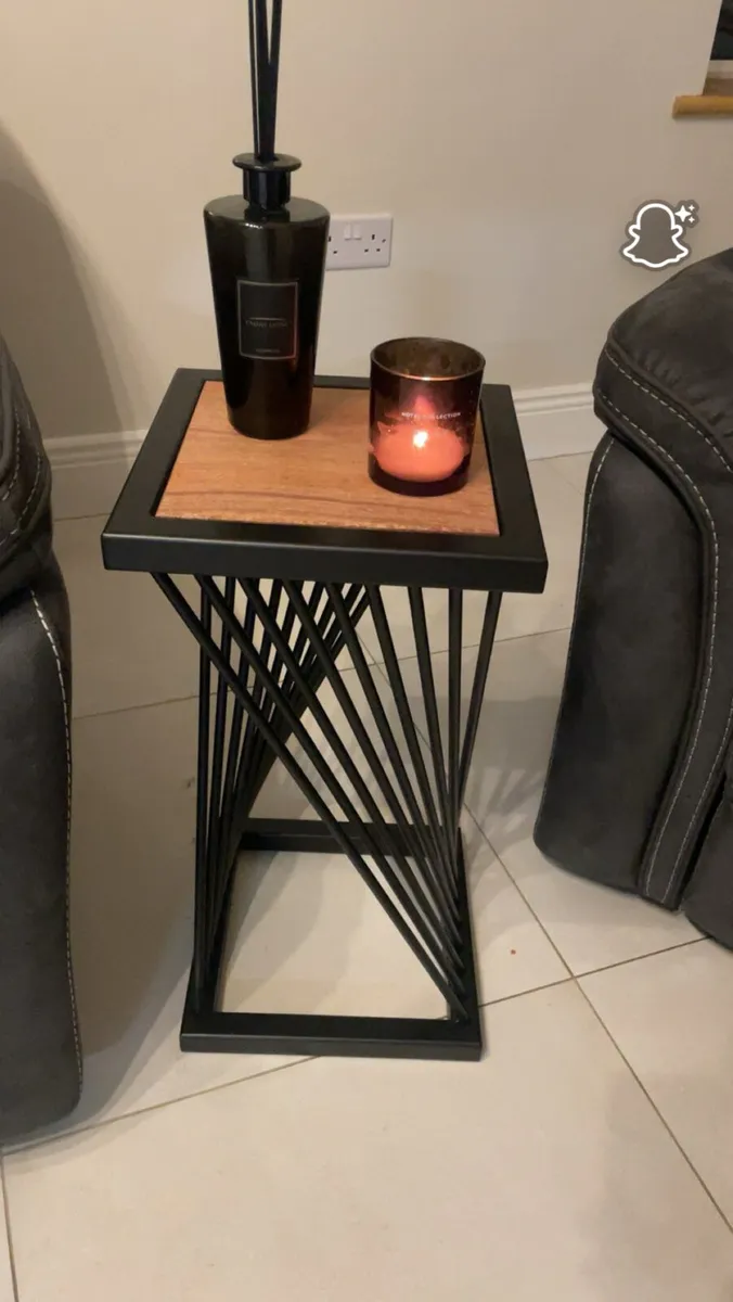 Industrial style side table - Image 2
