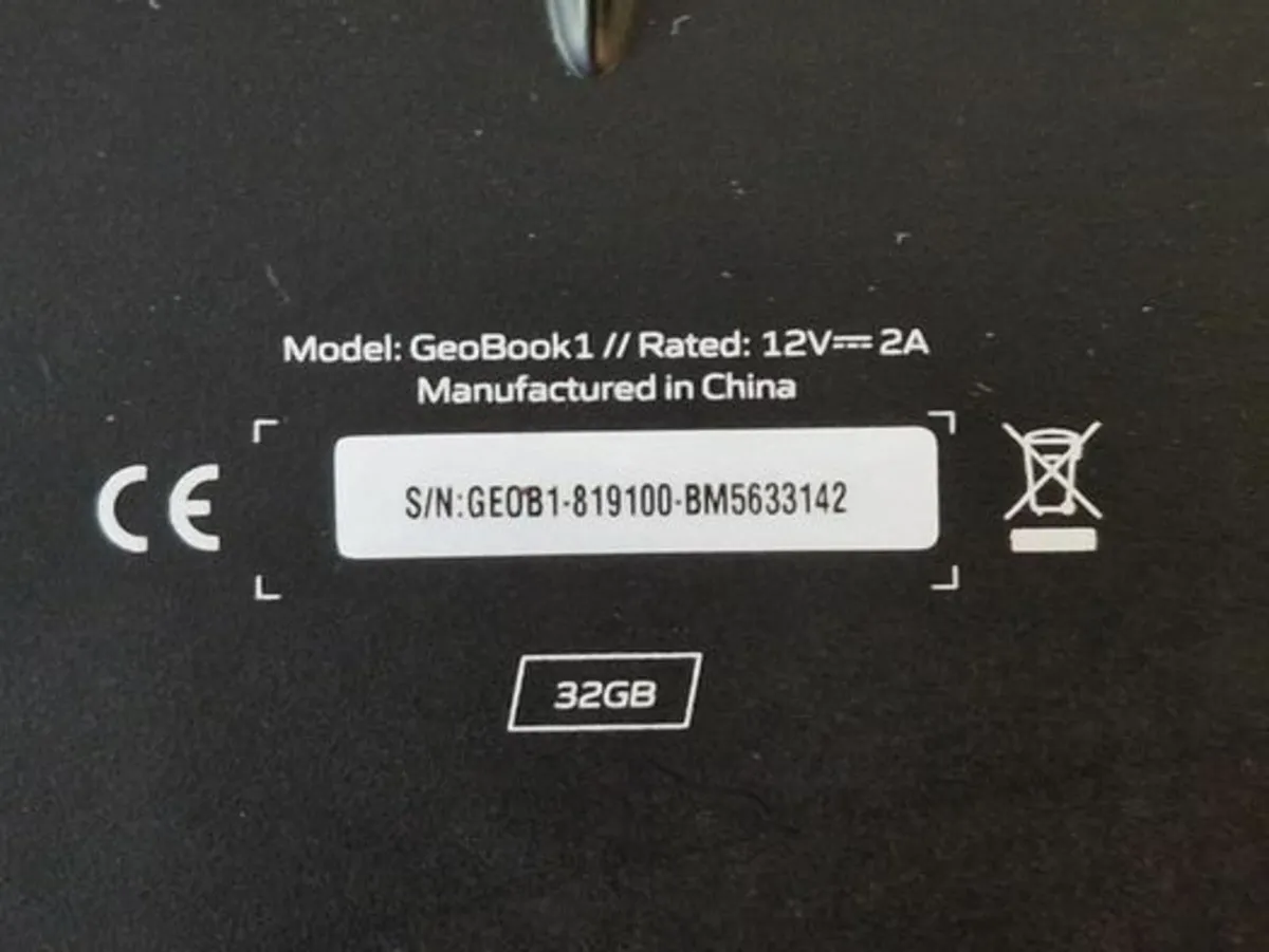 GeoBook1 Laptop Intel Celeron CPU N3350, 2GB, 32GB - Image 4