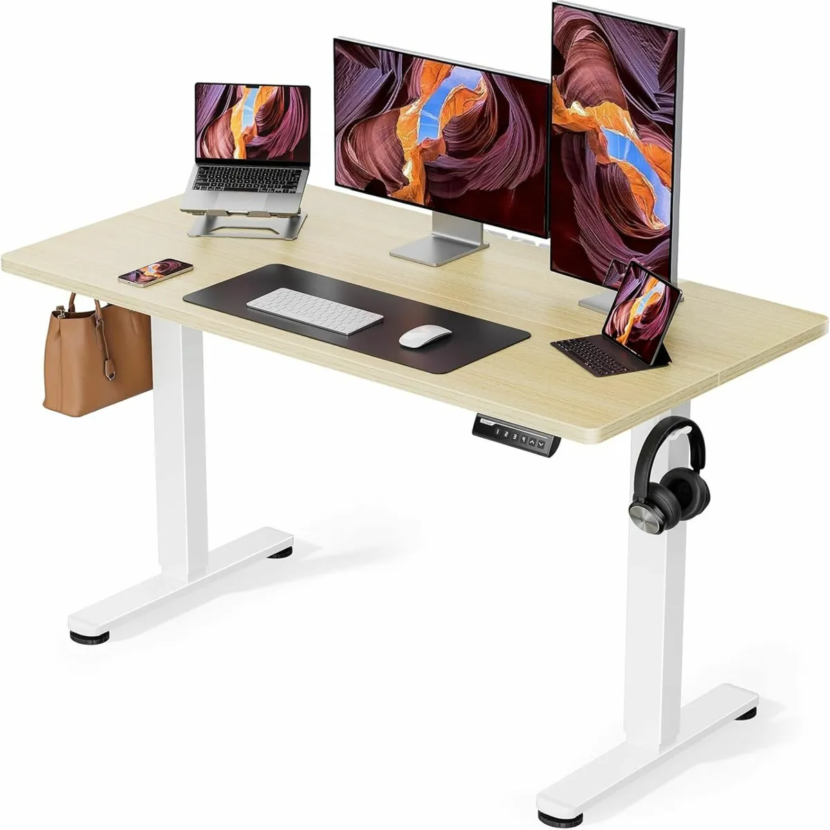Electric Standing Office Desk Height Adjust 120x60 - Image 1