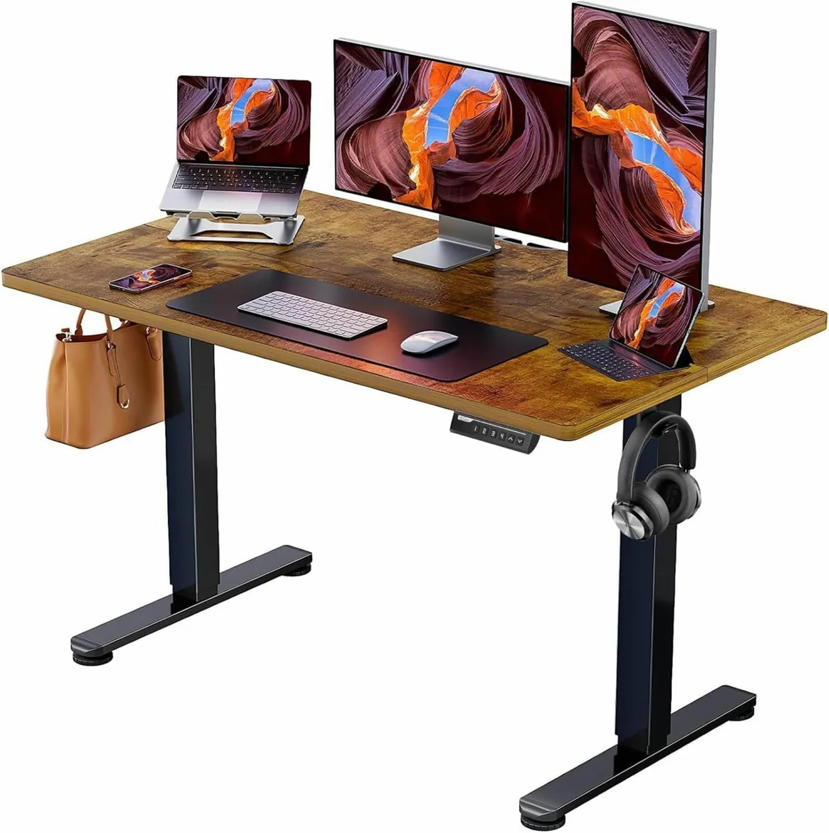 Electric Standing Office Desk Height Adjust 120x60 - Image 1