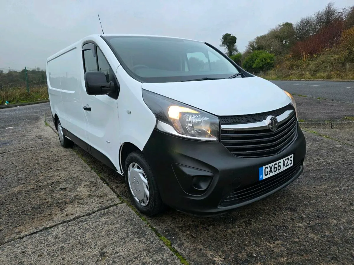 2016 vauxhall vivaro 1.6 cdti bi turbo lwb - Image 1