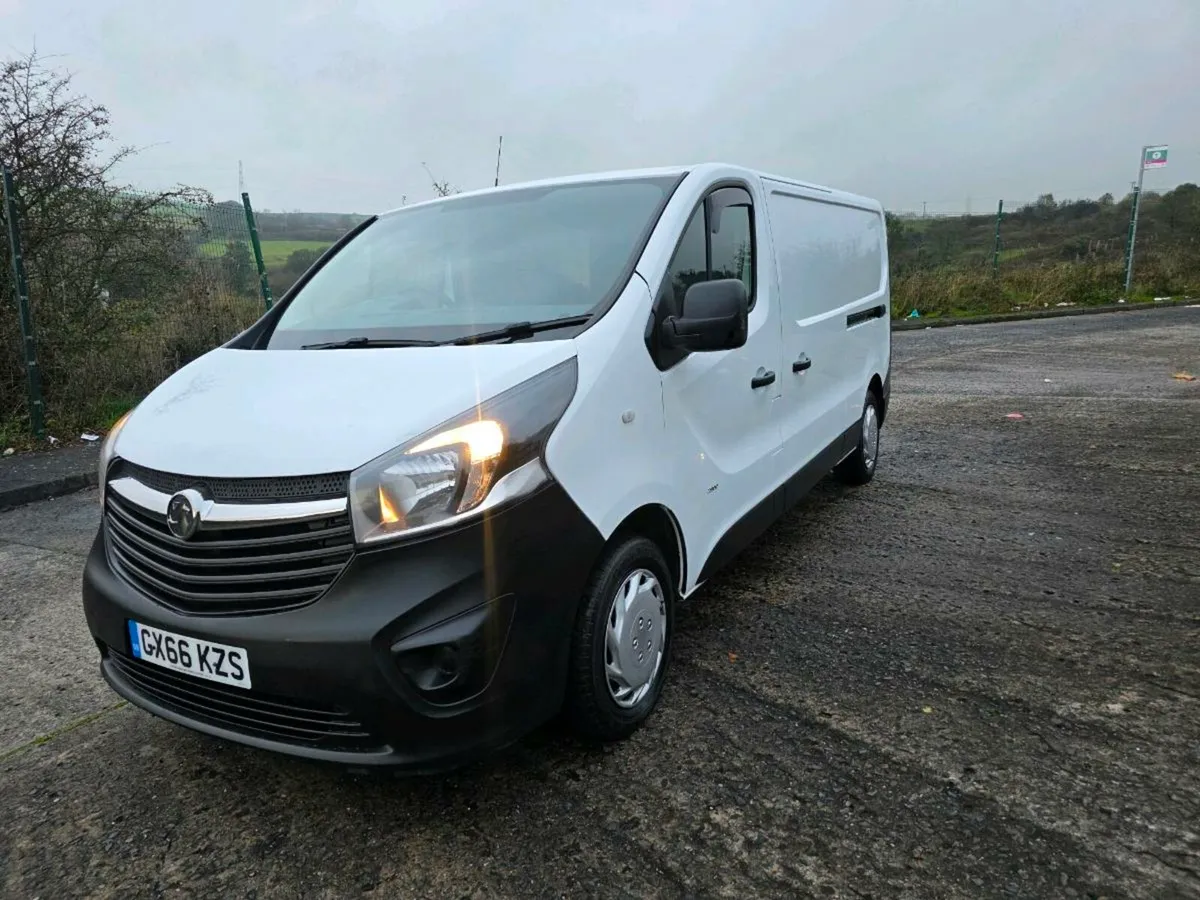 2016 vauxhall vivaro 1.6 cdti bi turbo lwb - Image 2