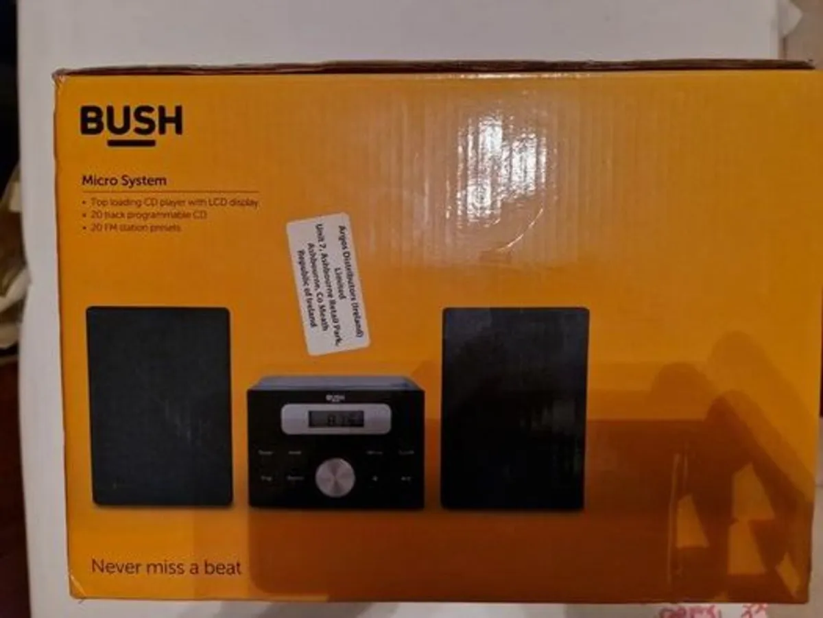 NEW Bush Micro Music System in Box - Image 2